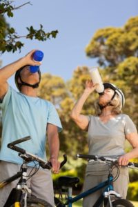 Bike Ride Water Break